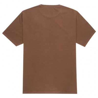 Brown elastane t-shirt